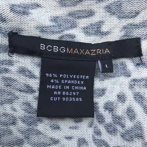 NWOT BCBGMAXAZRIA Leopard cardigan Large wrap. - Picture 3 of 7